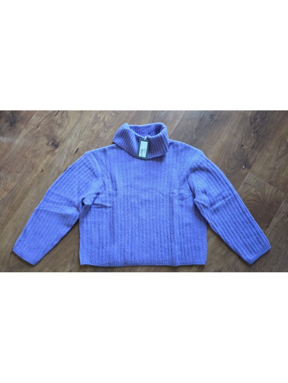 Universal Thread Purple Cashmere-Like Ribbed Mock Turtleneck Sweater XXL NWT,331